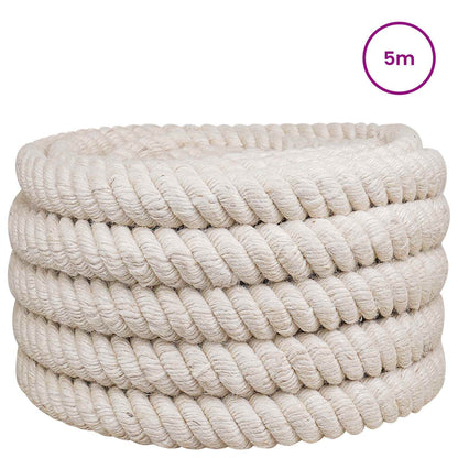 Jute Touw 36 Wit 100% Tossa jute