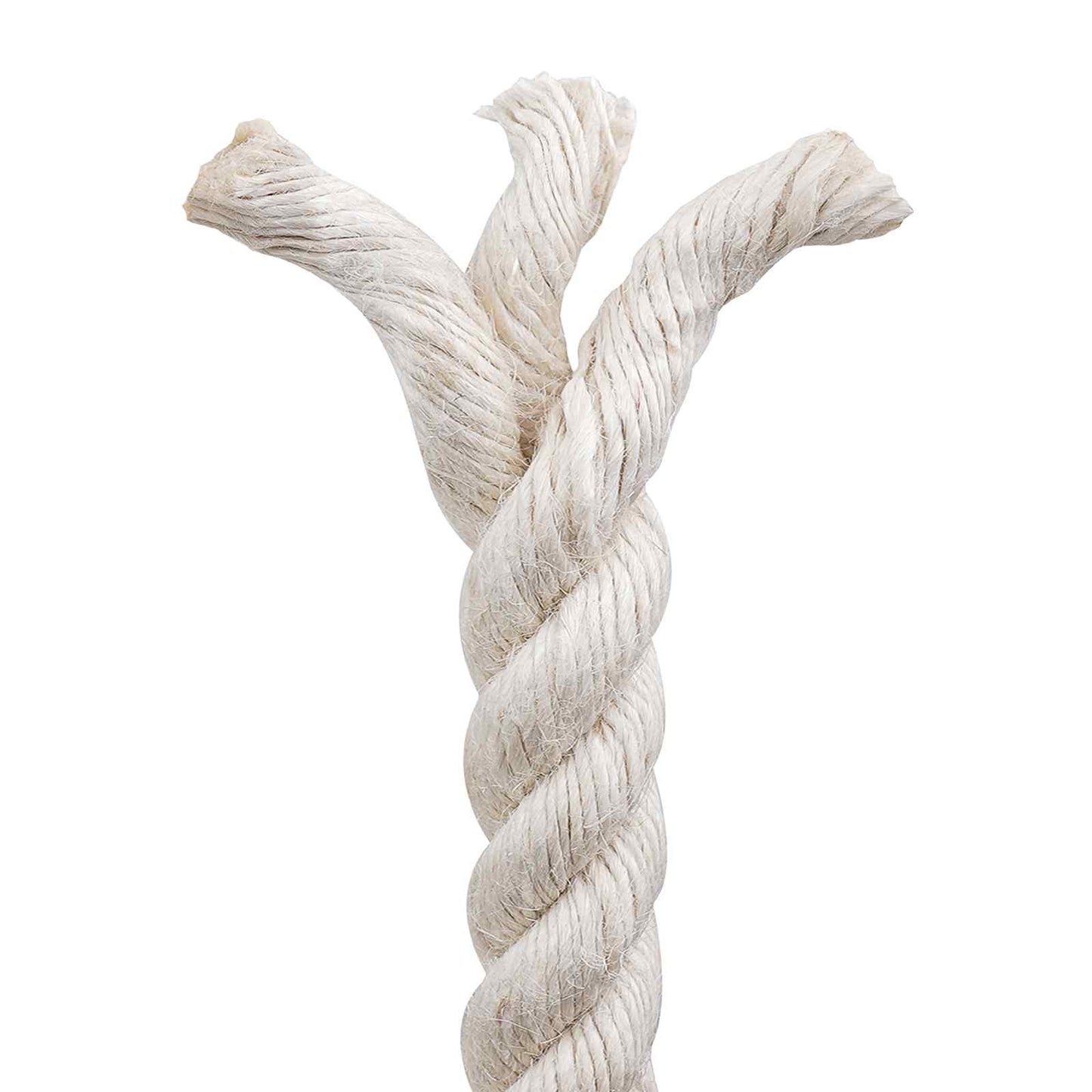 Jute Touw 36 Wit 100% Tossa jute