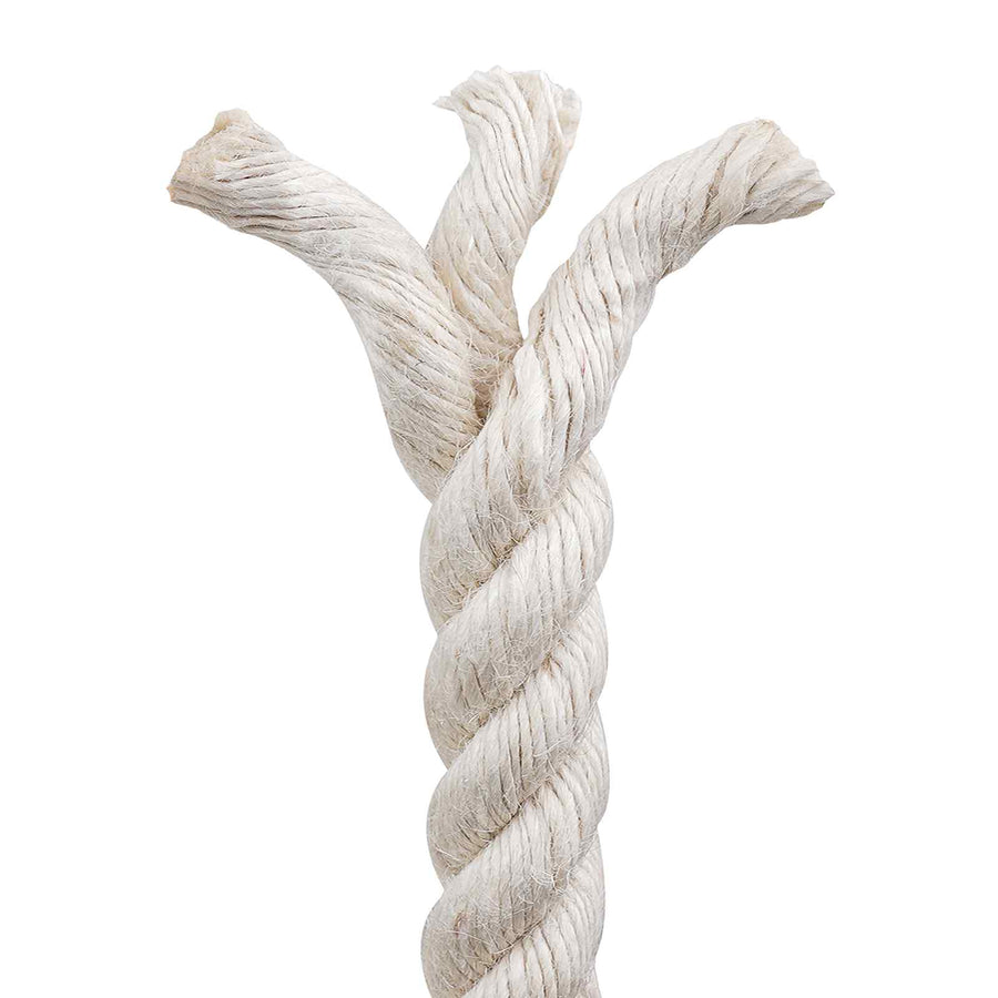 Jute Touw 36 Wit 100% Tossa jute