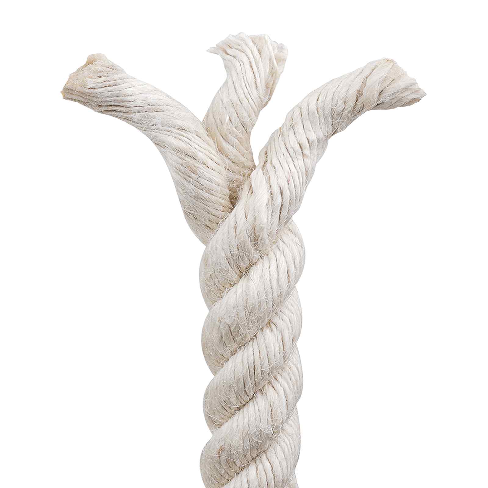Jute Touw 40 Wit 100% Tossa jute