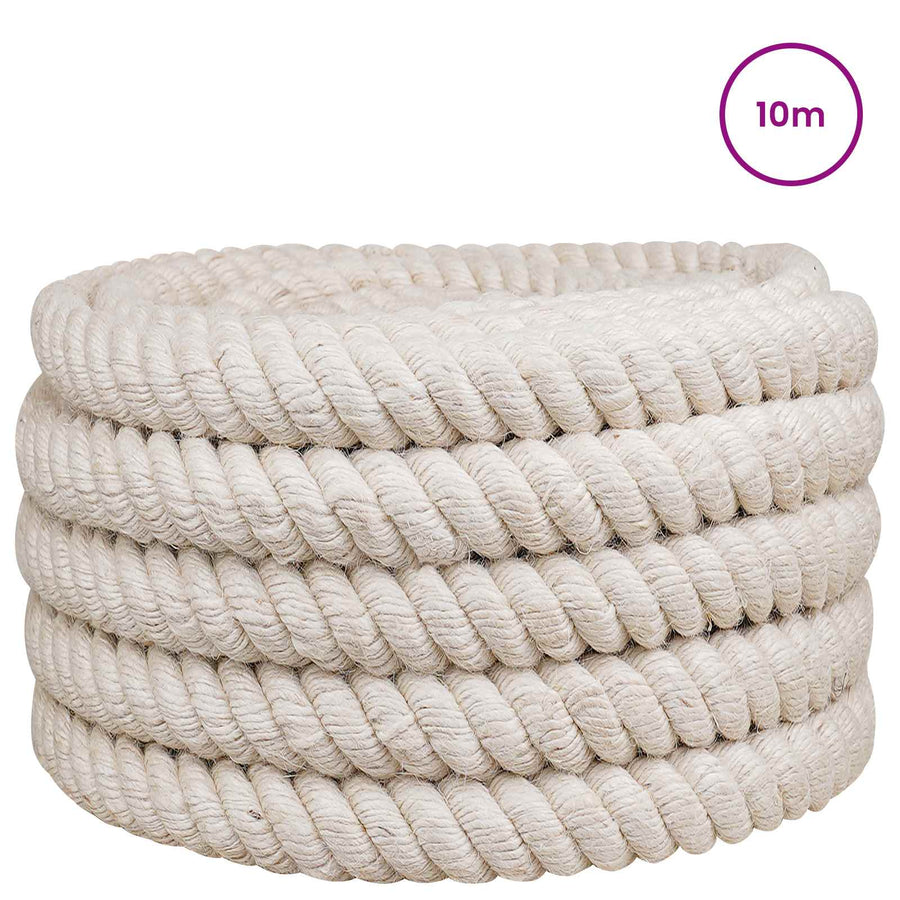 Jute Touw 40 Wit 100% Tossa jute