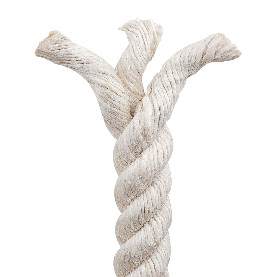 Jute Touw 40 Wit 100% Tossa jute