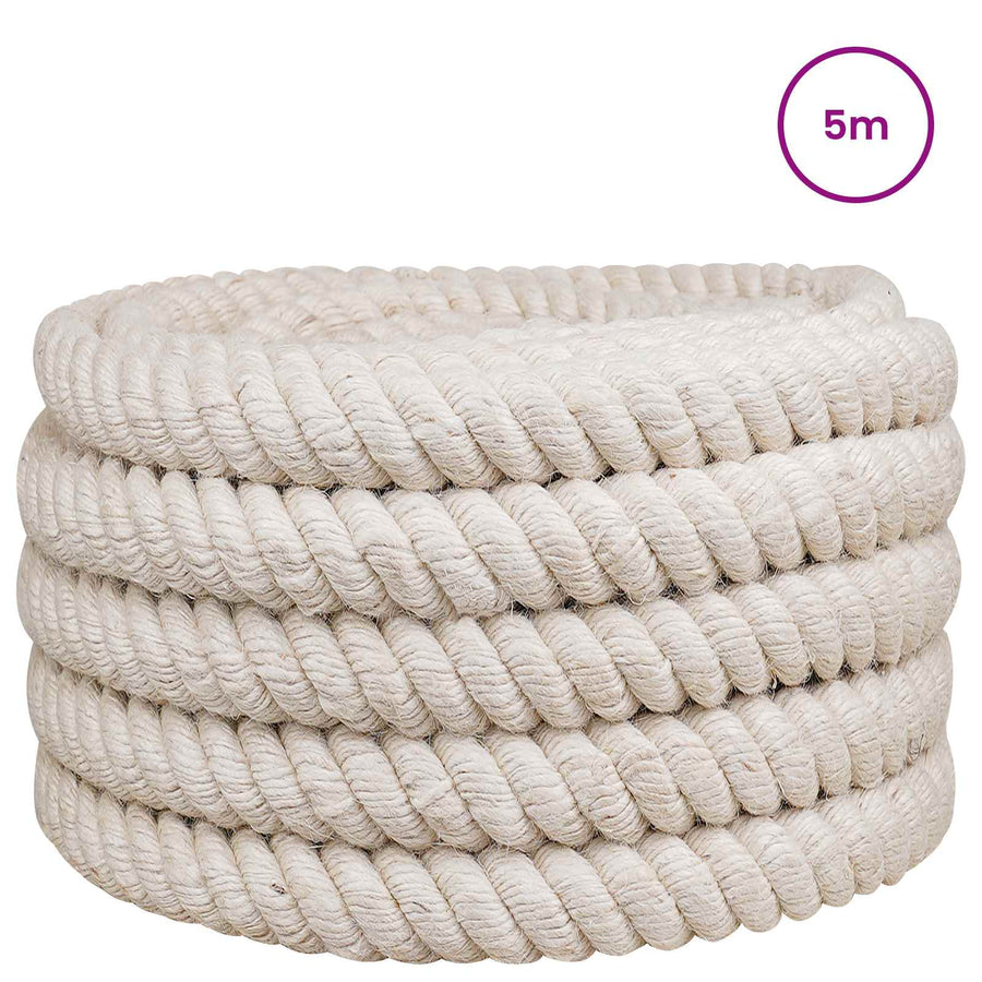 Jute Touw 50 Wit 100% Tossa jute