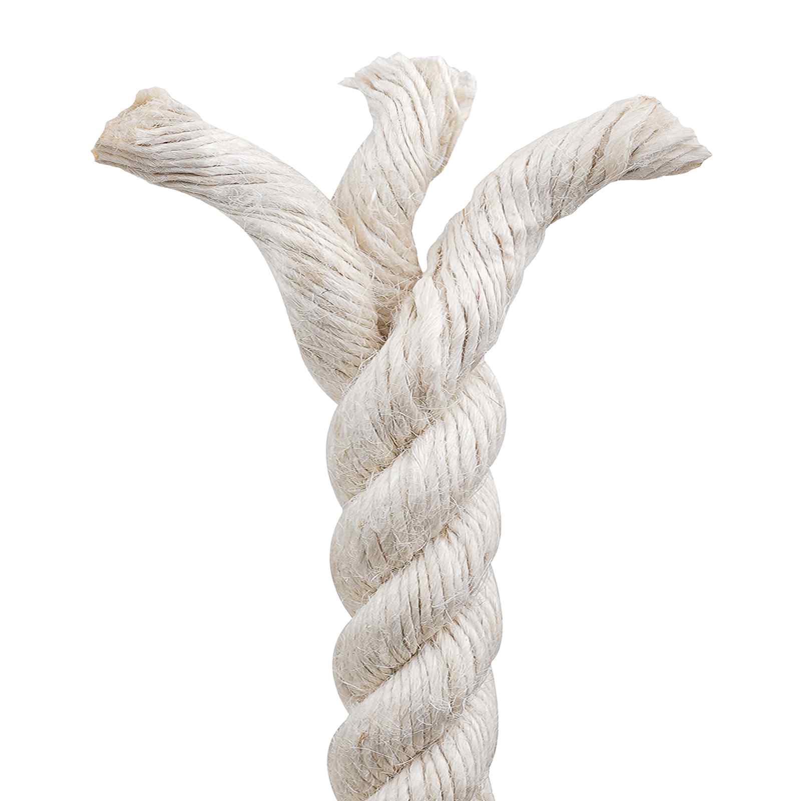Jute Touw 50 Wit 100% Tossa jute