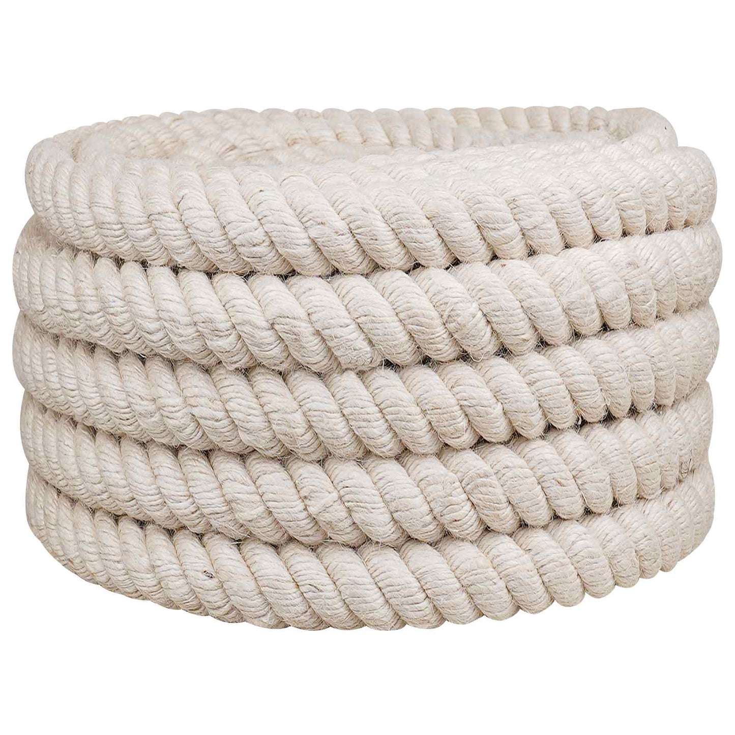 Jute Touw 50 Wit 100% Tossa jute