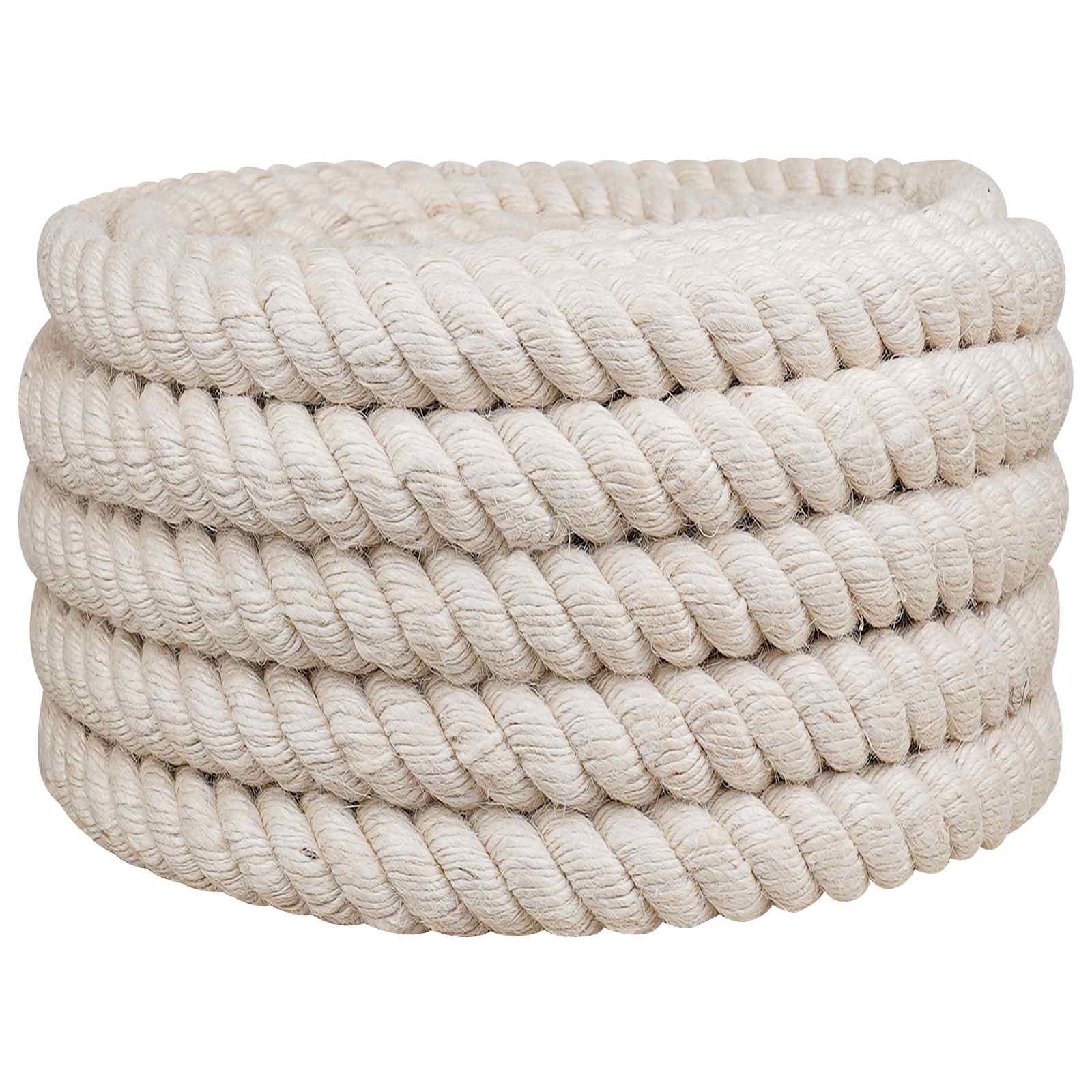 Jute Touw 50 Wit 100% Tossa jute