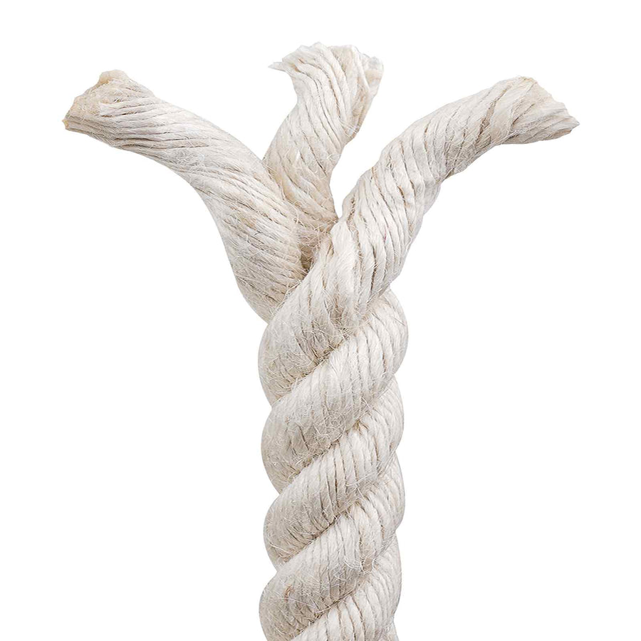 Jute Touw Wit 100% Tossa jute