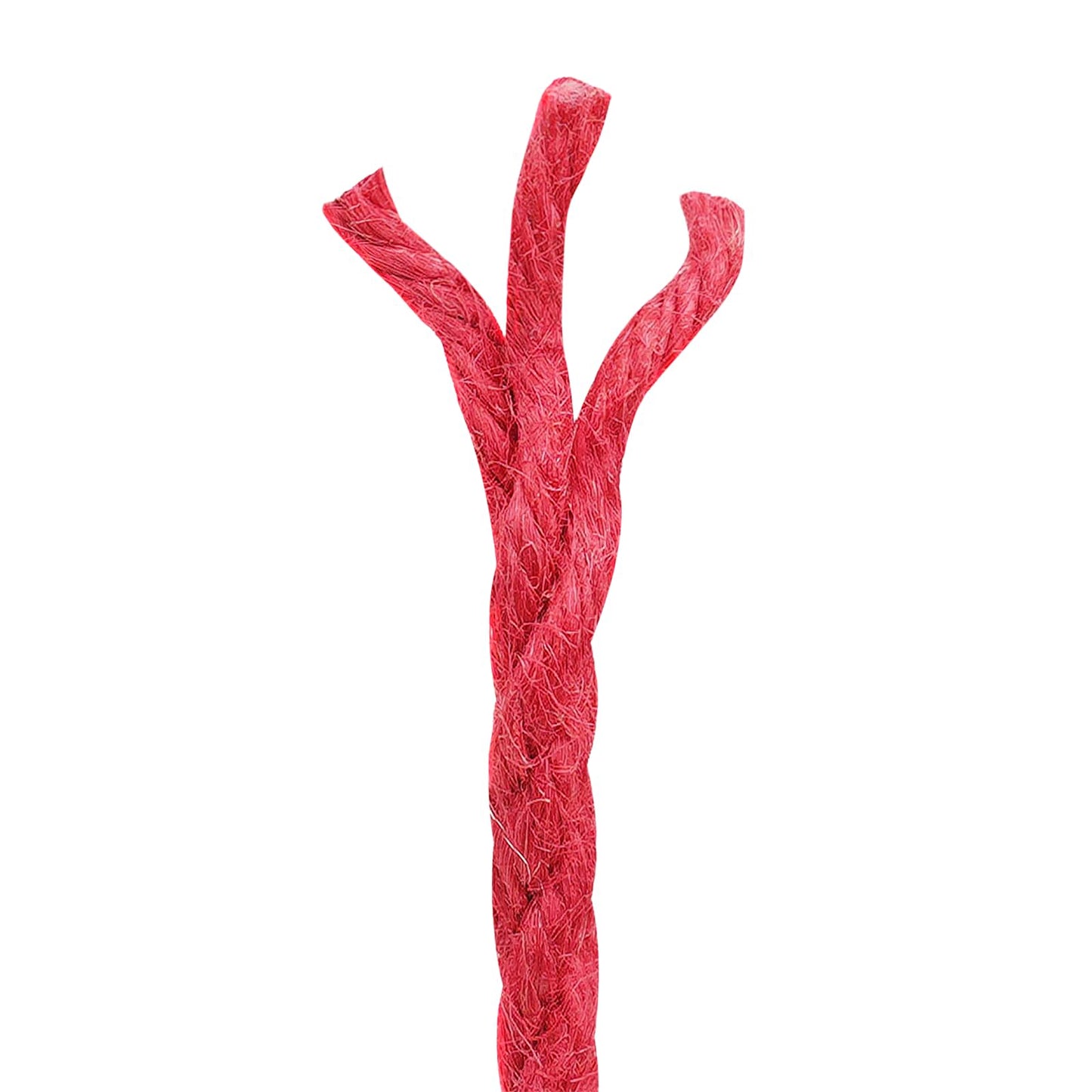Jute Touw 2 pcs Rood 100% Tossa jute