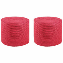 Jute Touw 2 pcs Rood 100% Tossa jute