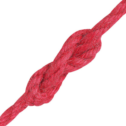 Jute Touw 10 pcs Rood 100% Tossa jute
