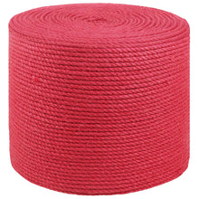 Jute Touw Rood 100% Tossa jute
