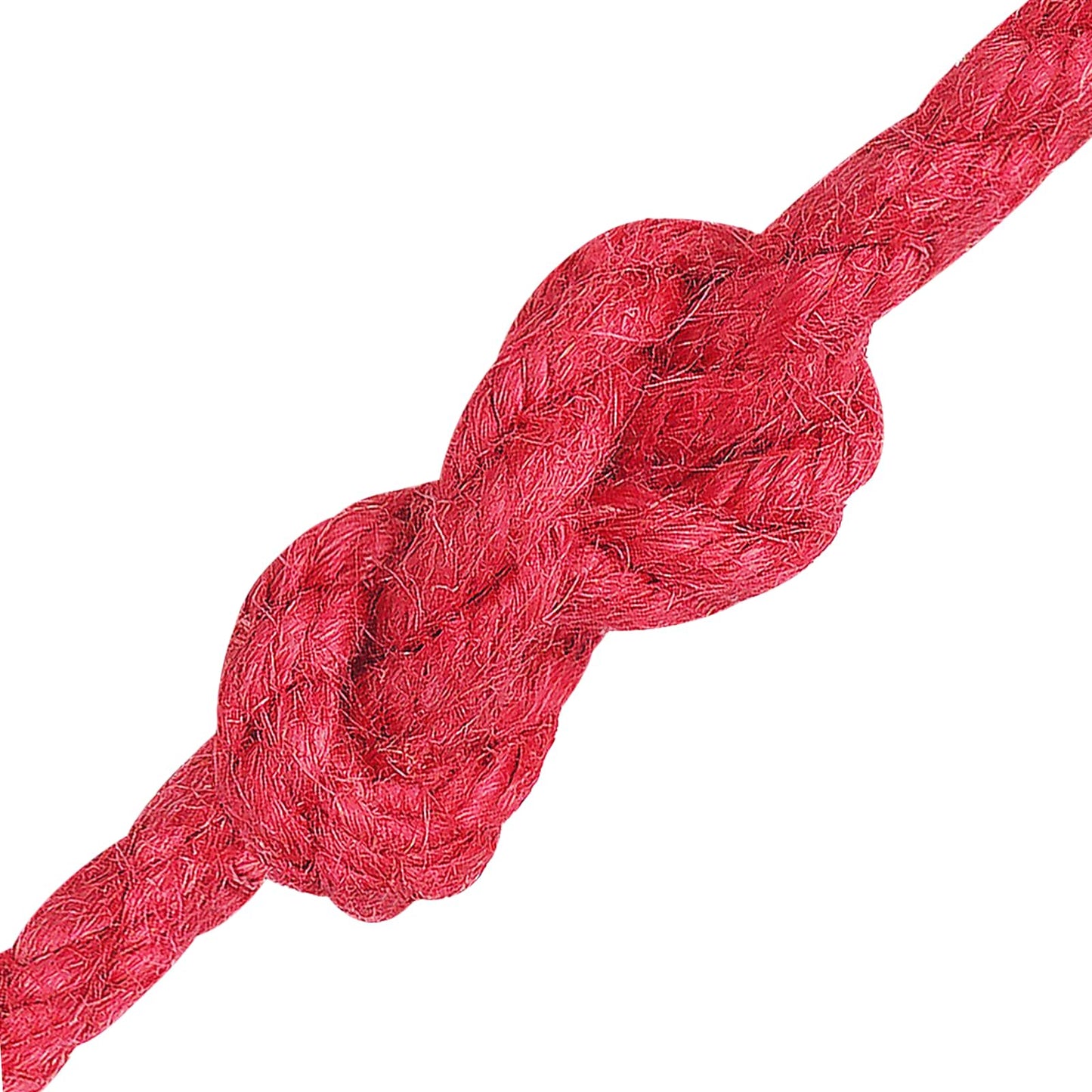 Jute Touw Rood 100% Tossa jute