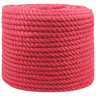 Jute Touw Rood 100% Tossa jute