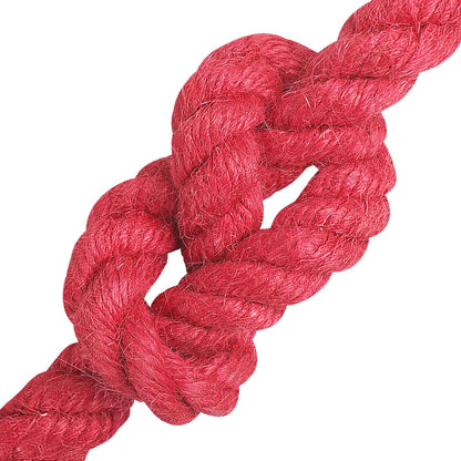 Jute Touw Rood 100% Tossa jute