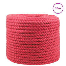 Jute Touw Rood 100% Tossa jute