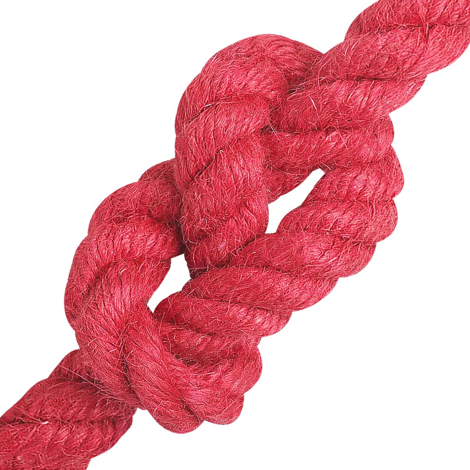Jute Touw Rood 100% Tossa jute