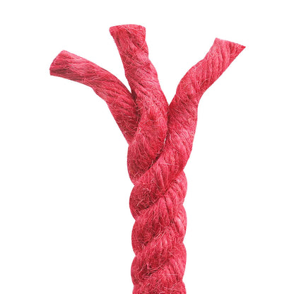 Jute Touw Rood 100% Tossa jute
