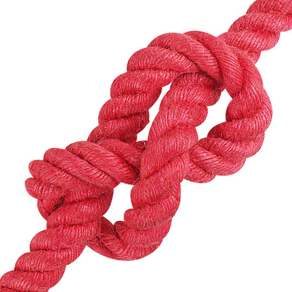 Jute Touw Rood 100% Tossa jute