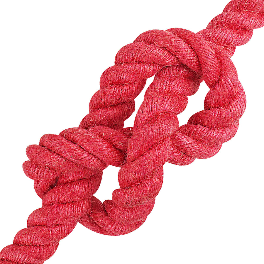 Jute Touw Rood 100% Tossa jute