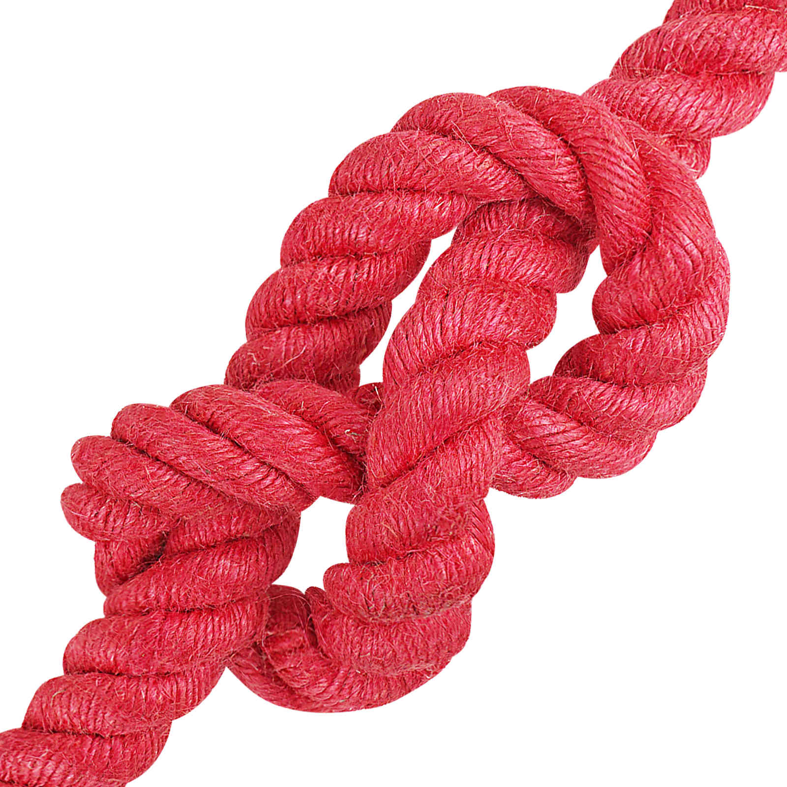 Jute Touw Rood 100% Tossa jute
