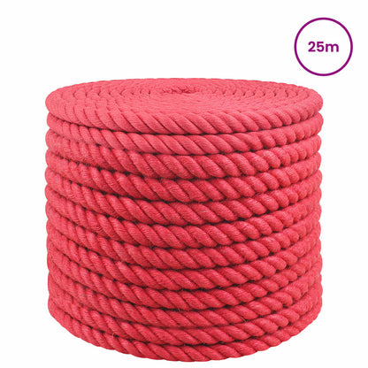 Jute Touw Rood 100% Tossa jute