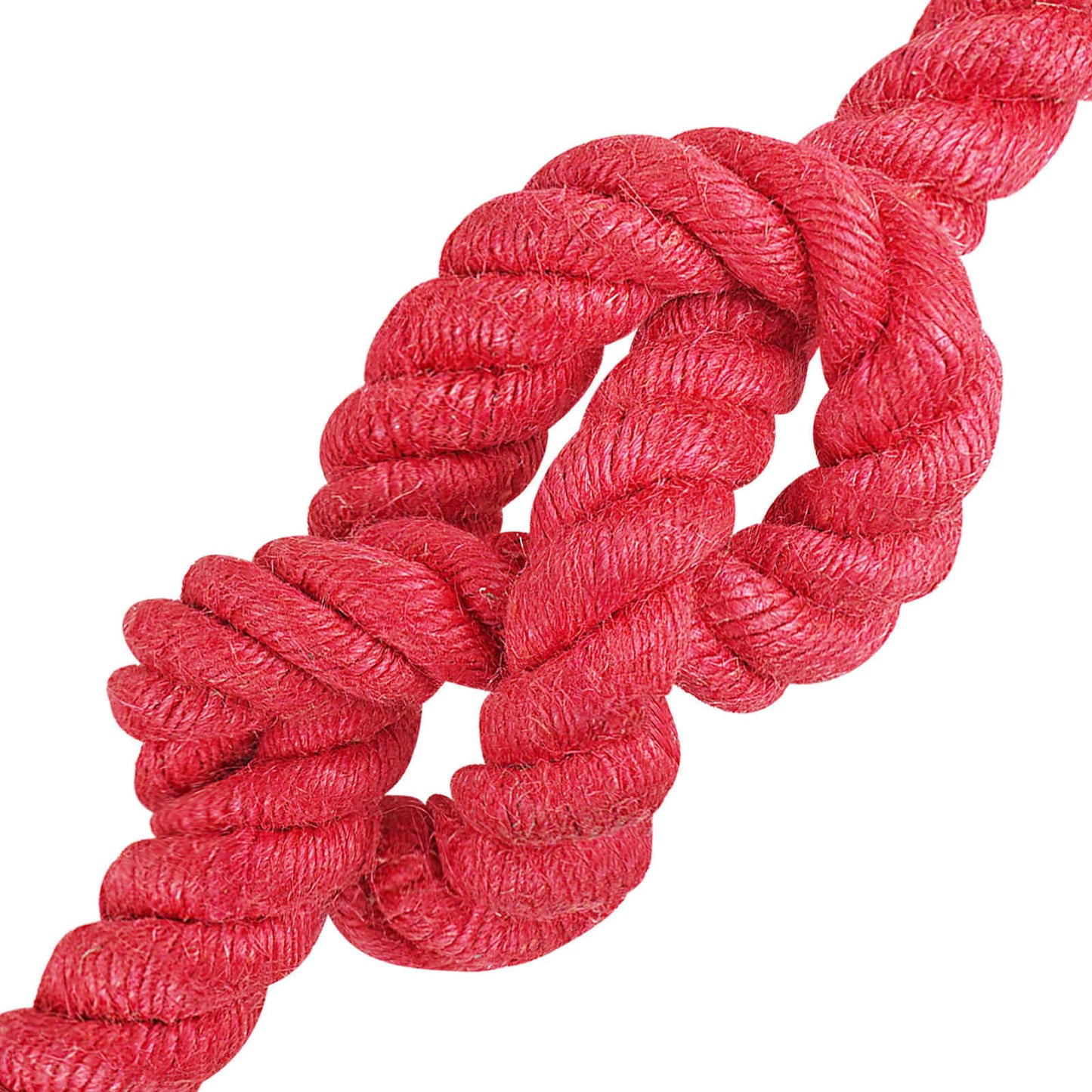 Jute Touw Rood 100% Tossa jute