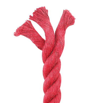 Jute Touw Rood 100% Tossa jute