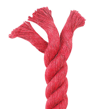 Jute Touw Rood 100% Tossa jute