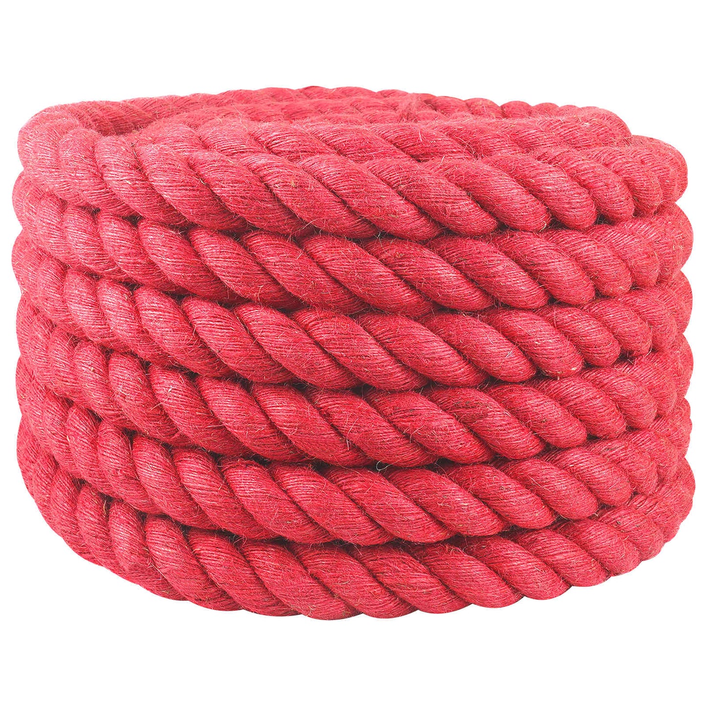 Jute Touw Rood 100% Tossa jute