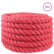 Jute Touw Rood 100% Tossa jute