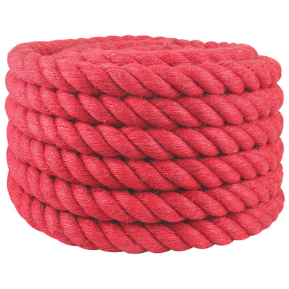 Jute Touw Rood 100% Tossa jute