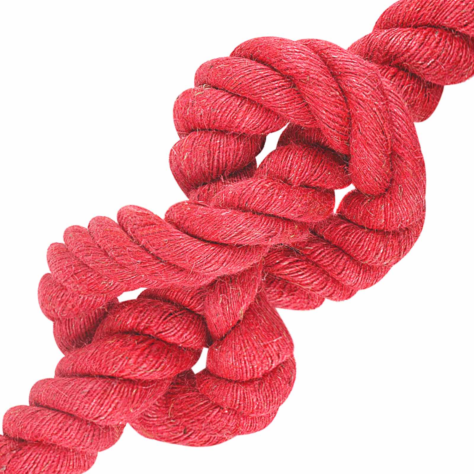 Jute Touw Rood 100% Tossa jute