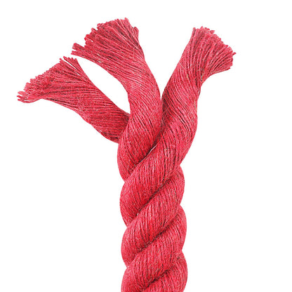 Jute Touw Rood 100% Tossa jute