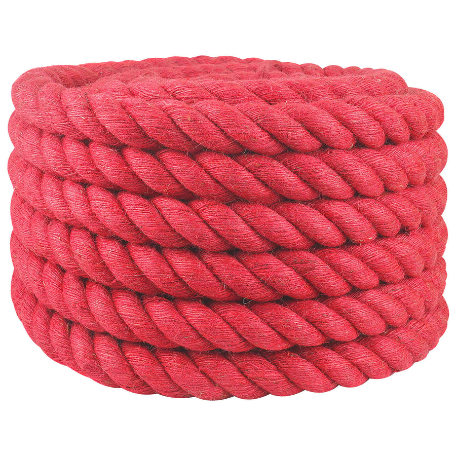 Jute Touw Rood 100% Tossa jute