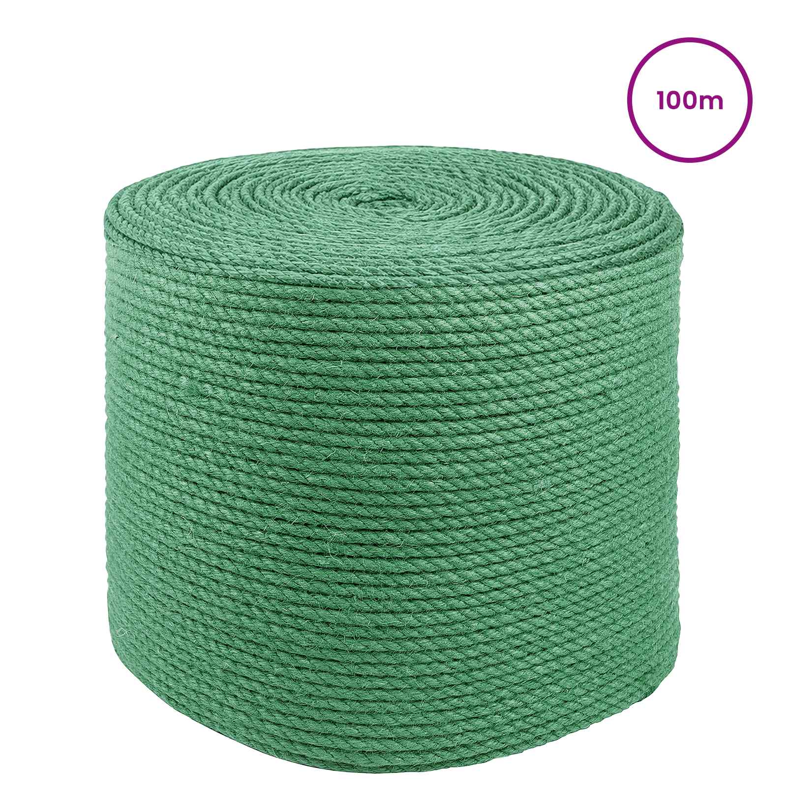 Jute Touw 2 pcs Groen 100% Tossa jute