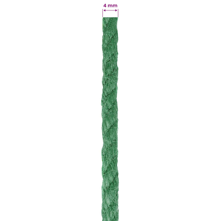 Jute Touw Groen 100% Tossa jute