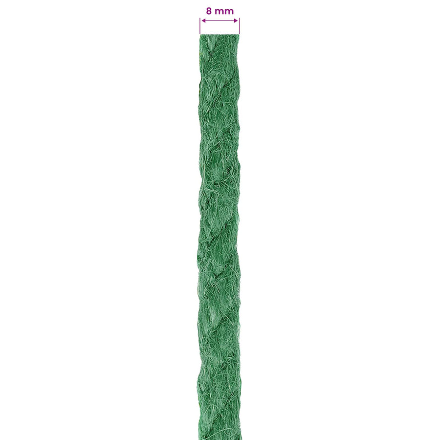 Jute Touw Groen 100% Tossa jute