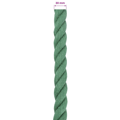 Jute Touw Groen 100% Tossa jute