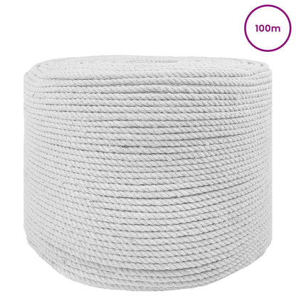 Touw 2 pcs Wit Katoen