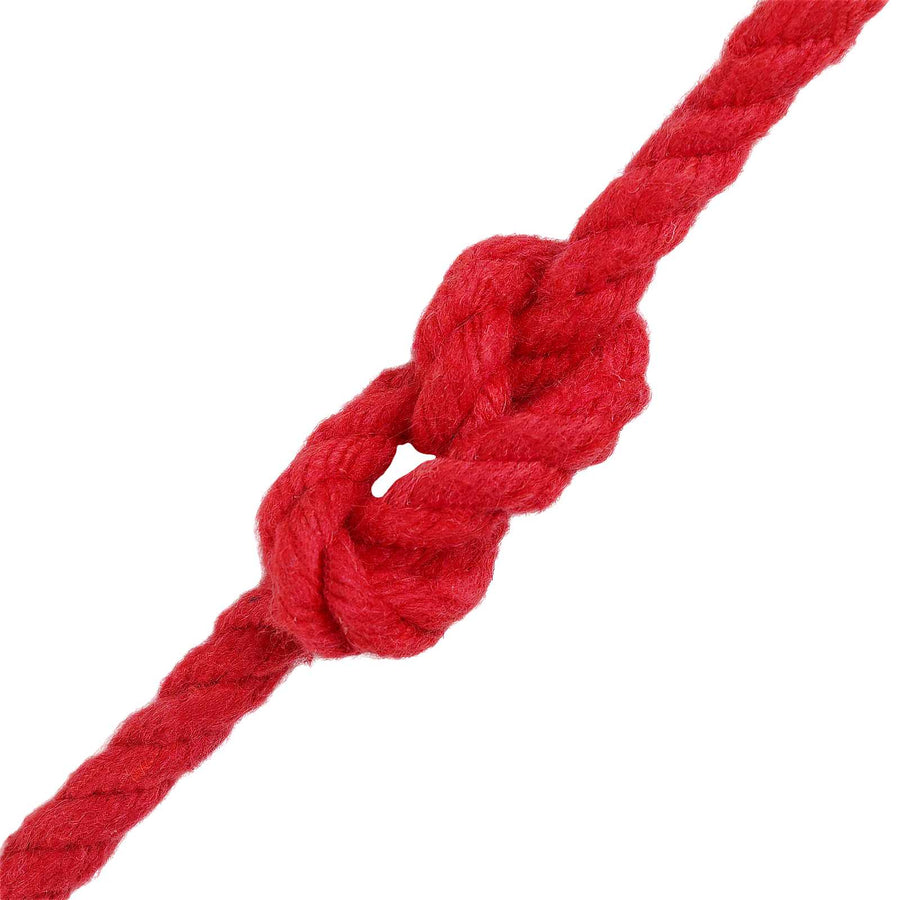 Touw 10 pcs Rood Katoen