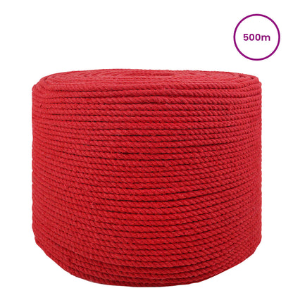 Touw Rood 0,4 x 0,4 x 50000 cm Katoen