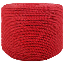 Touw Rood 0,8 x 0,8 x 25000 cm Katoen