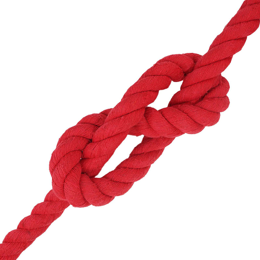 Touw Rood 3 x 3 x 5000 cm Katoen
