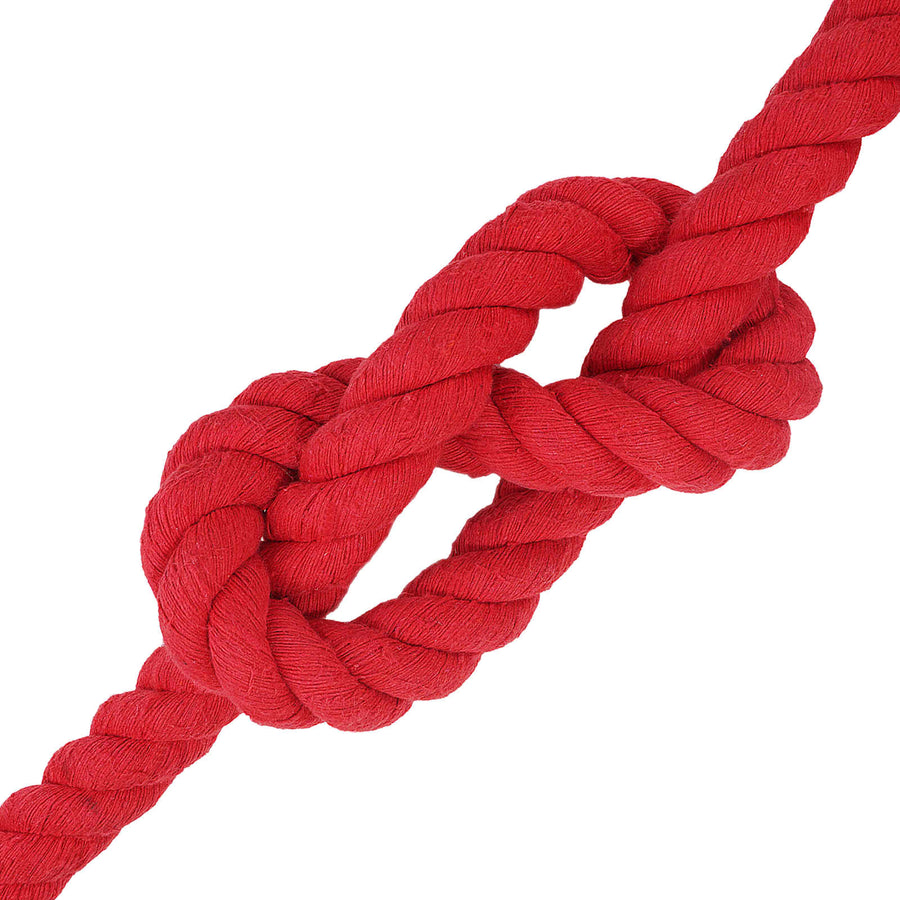 Touw Rood 4 x 4 x 500 cm Katoen
