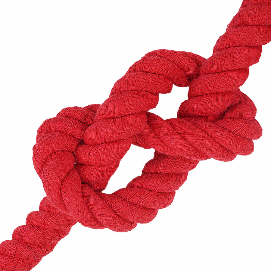 Touw Rood 6 x 6 x 1000 cm Katoen