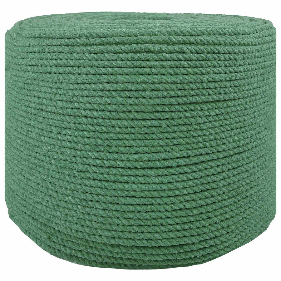 Katoen Touw 10 st 2 mm 100 m Groen 100% Katoen