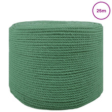 Touw Groen 0,8 x 0,8 x 2500 cm Katoen