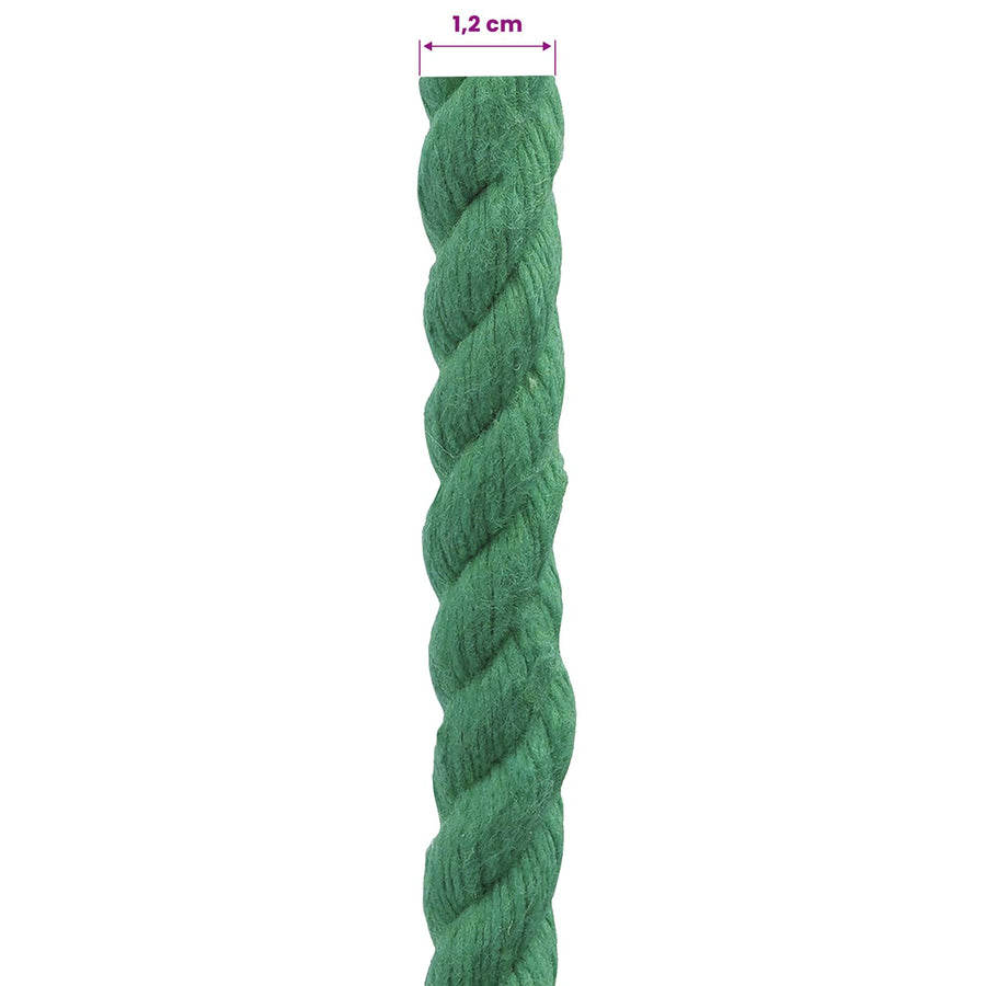 Touw Groen 1,2 x 1,2 x 10000 cm Katoen