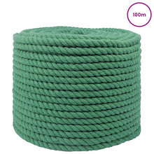 Touw Groen 1,4 x 1,4 x 10000 cm Katoen