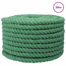 Touw Groen 1,6 x 1,6 x 5000 cm Katoen